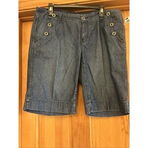 Worldwide Sportsman Denim Blue Shorts Woman's 14